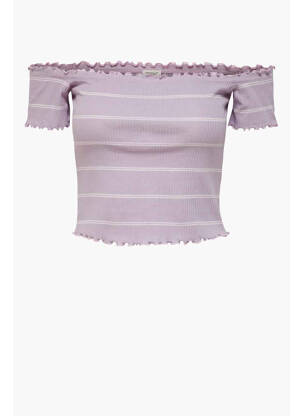 T-shirt violet JACQUELINE DE YONG femme