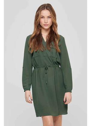Robe courte vert ONLY femme