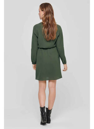 Robe courte vert ONLY femme