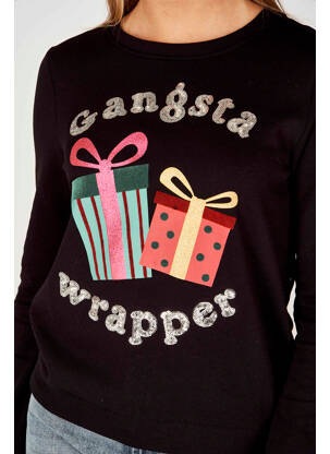 Sweat-shirt noir ONLY femme