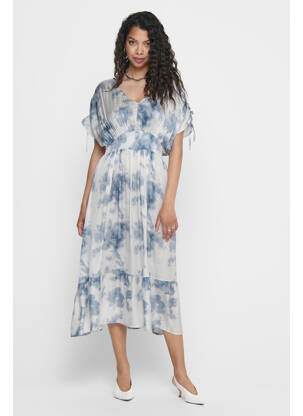 Robe longue blanc ONLY femme