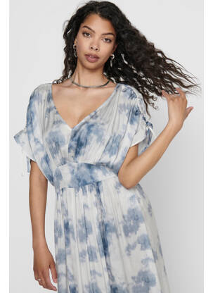 Robe longue blanc ONLY femme
