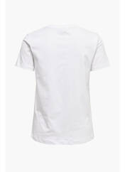 T-shirt blanc ONLY pour femme seconde vue