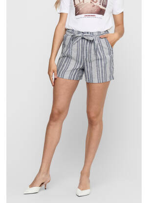 Short bleu ONLY pour femme