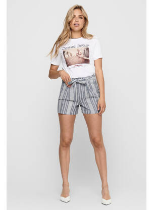 Short bleu ONLY femme