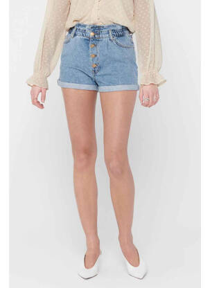 Short bleu ONLY femme