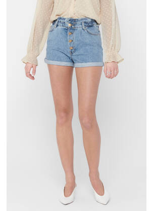 Short bleu ONLY femme