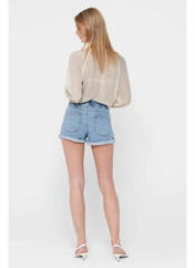 Short bleu ONLY pour femme seconde vue