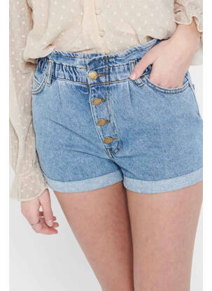 Short bleu ONLY femme