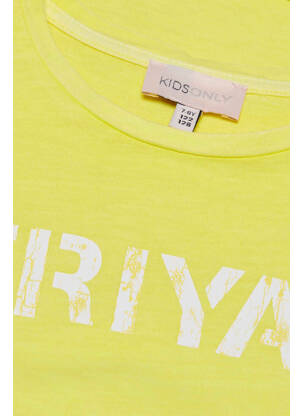 T-shirt jaune ONLY fille