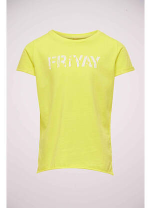 T-shirt jaune ONLY fille