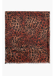 Foulard marron ONLY femme