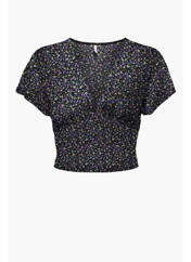 T-shirt noir ONLY pour femme seconde vue
