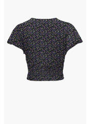 T-shirt noir ONLY pour femme seconde vue