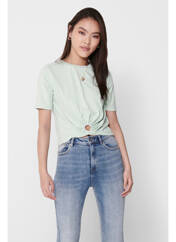 T-shirt vert ONLY pour femme seconde vue