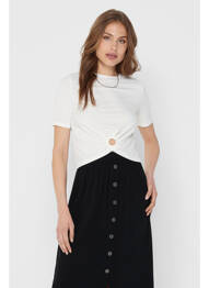 T-shirt beige ONLY femme