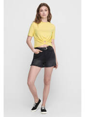 T-shirt jaune ONLY pour femme seconde vue