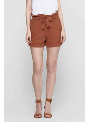 Short marron ONLY femme