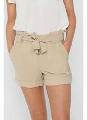 Short beige ONLY pour femme seconde vue