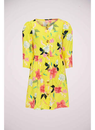 Robe longue jaune ONLY fille