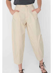 Pantalon 7/8 beige JACQUELINE DE YONG pour femme seconde vue