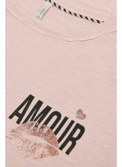 T-shirt rose ONLY pour fille seconde vue
