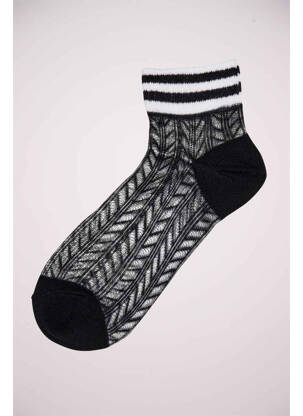 Chaussettes noir ONLY femme