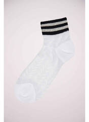 Chaussettes blanc ONLY pour femme seconde vue