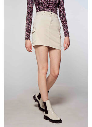 Jupe courte marron ONLY femme
