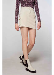 Jupe courte marron ONLY pour femme seconde vue
