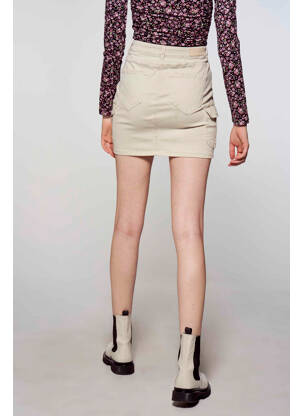 Jupe courte marron ONLY femme