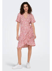 Robe mi-longue rose ONLY pour femme seconde vue