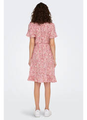 Robe mi-longue rose ONLY pour femme seconde vue