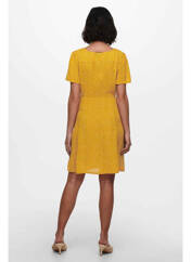 Robe courte jaune ONLY pour femme seconde vue