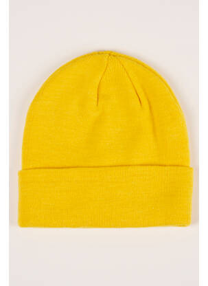 Bonnet jaune ONLY femme