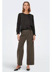 Pantalon flare marron JACQUELINE DE YONG pour femme seconde vue