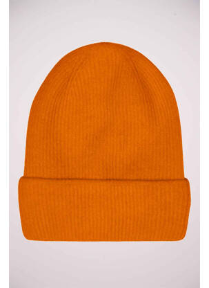 Bonnet orange ONLY femme
