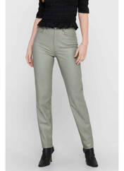 Pantalon slim gris ONLY pour femme seconde vue