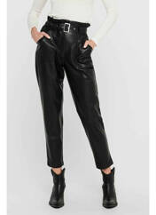 Pantalon slim noir ONLY pour femme seconde vue