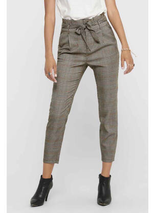 Pantalon slim beige ONLY femme