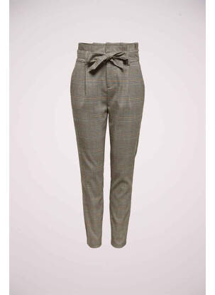 Pantalon slim beige ONLY femme