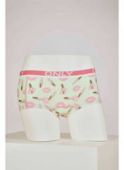 Shorty vert ONLY pour femme seconde vue