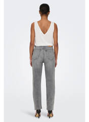 Jeans coupe droite gris ONLY pour femme seconde vue