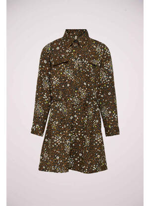 Robe courte marron ONLY fille