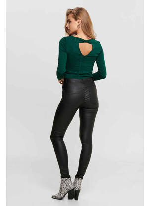 Pantalon slim noir JACQUELINE DE YONG femme