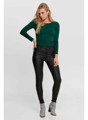 Pantalon slim noir JACQUELINE DE YONG femme