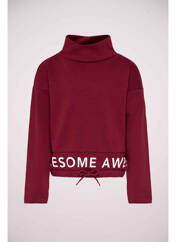 Sweat-shirt à capuche rouge ONLY pour fille seconde vue