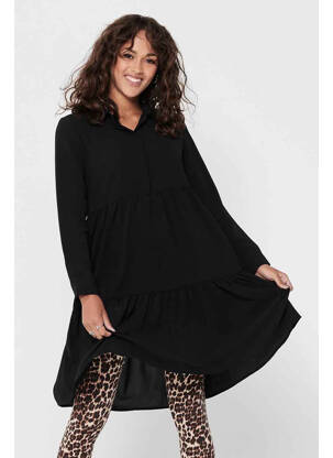 Robe courte noir JACQUELINE DE YONG femme