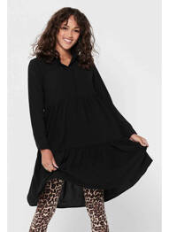 Robe courte noir JACQUELINE DE YONG femme