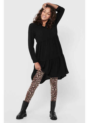 Robe courte noir JACQUELINE DE YONG femme